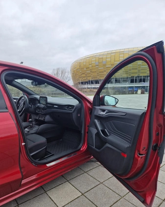 Ford Focus cena 71500 przebieg: 59300, rok produkcji 2018 z Gdańsk małe 379